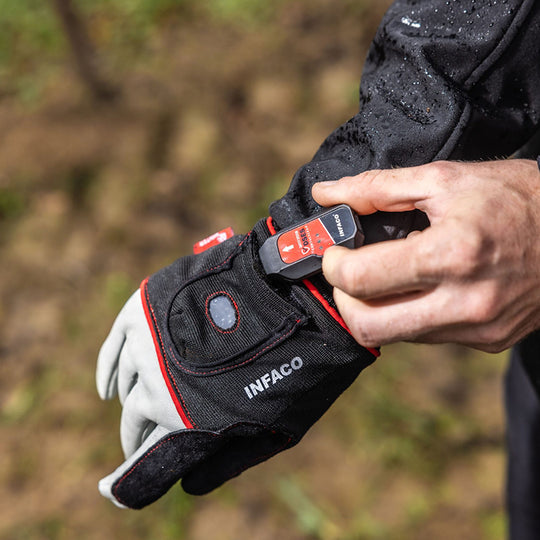 INFACO MID-SEASON Glove for DSES contactless safety system - glove for opposite hand of pruning shear