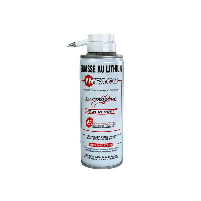 Lithium grease aerosol