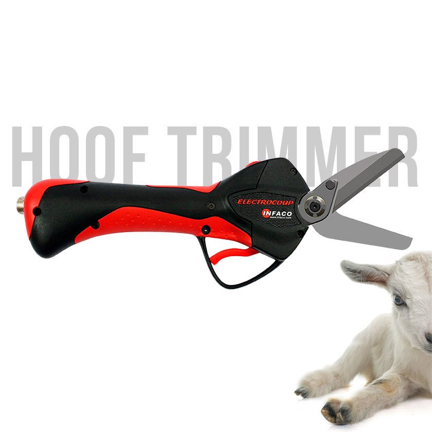 Goat Cutter INFACO F3010 Battery powered hoof trimmer for goats and sheep
