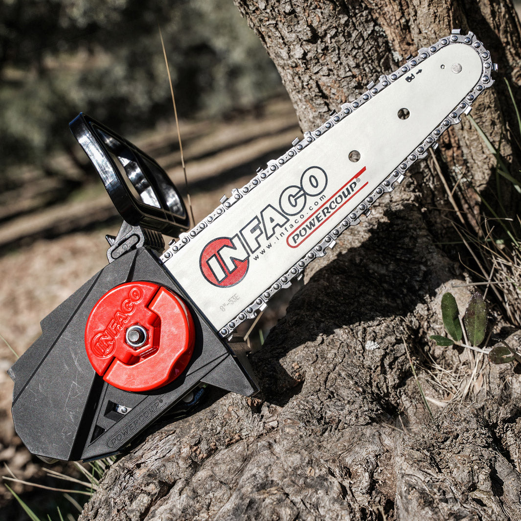 Pruning chain saw tool